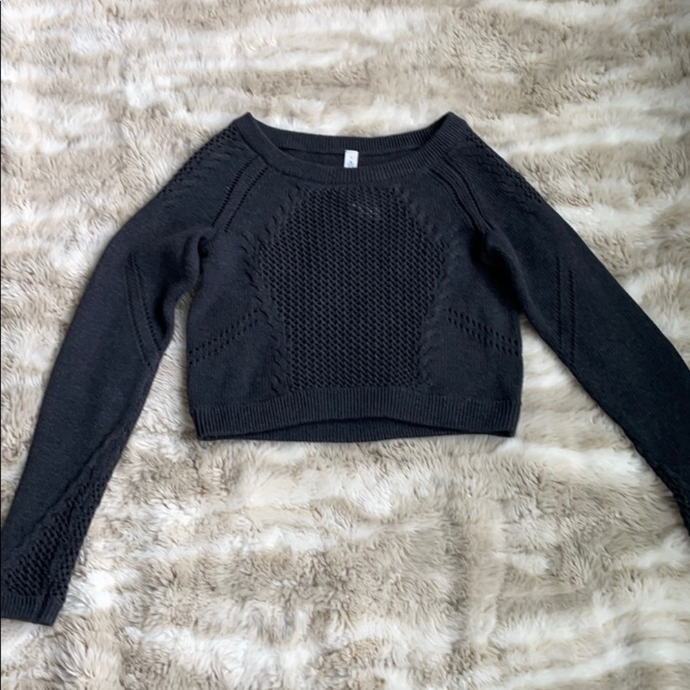Lululemon athletica crop sweater